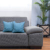 Dekoratives Kissen 40x40 cm Dekokissen mit Füllung Blau Hellblau 100% Baumwolle Oberstoff 100% Polypropylen, Füllung 100% Polyester - Image 3