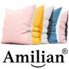 Dekoratives Kissen 40x40 cm Dekokissen mit Füllung Rosa Hellgrau 100% Baumwolle Oberstoff 100% Polypropylen, Füllung 100% Polyester - Image 7