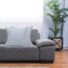 Dekoratives Kissen 80x80 cm Dekokissen mit Füllung; Hellgrau Anthrazit 100% Baumwolle Oberstoff 100% Polypropylen, Füllung 100% Polyester - Image 3