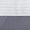 Dekoratives Kissen 80x80 cm Dekokissen mit Füllung; Hellgrau Anthrazit 100% Baumwolle Oberstoff 100% Polypropylen, Füllung 100% Polyester - Image 4