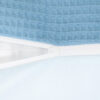 Dekoratives Kissen 80x80 cm Dekokissen mit Füllung; Blau Hellblau 100% Baumwolle Oberstoff 100% Polypropylen, Füllung 100% Polyester - Image 6