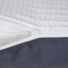 Dekoratives Kissen 80x80 cm Dekokissen mit Füllung; Weiß Anthrazit 100% Baumwolle Oberstoff 100% Polypropylen, Füllung 100% Polyester - Image 5