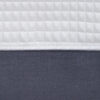 Dekoratives Kissen 80x80 cm Dekokissen mit Füllung; Weiß Anthrazit 100% Baumwolle Oberstoff 100% Polypropylen, Füllung 100% Polyester - Image 4