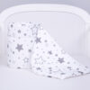 Bettumrandung Nestchen 360x30 cm Gute Nacht Grau Bettnestchen Baby Kantenschutz Oberstoff: 100% Baumwolle, Füllung: 100% Polyester