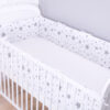 Bettumrandung Nestchen 360x30 cm Gute Nacht Grau Bettnestchen Baby Kantenschutz Oberstoff: 100% Baumwolle, Füllung: 100% Polyester - Image 2