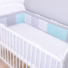 Bettumrandung Nestchen 360x30 cm MIX 16 Bettnestchen Baby Kantenschutz Oberstoff: 100% Baumwolle, Füllung: 100% Polyester - Image 4