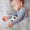 Amilian Kinderbettwäsche 2-teilig 100% Baumwolle Babybettwäsche für Baby Bettbezug 100x135cm, Kopfkissenbezug 40x60cm, Pusteblume grau 100% Baumwolle - Image 3