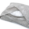 Amilian Kinderbettwäsche 2-teilig 100% Baumwolle Babybettwäsche für Baby Bettbezug 100x135cm, Kopfkissenbezug 40x60cm, Pusteblume grau 100% Baumwolle - Image 5
