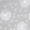 Amilian Kinderbettwäsche 2-teilig 100% Baumwolle Babybettwäsche für Baby Bettbezug 100x135cm, Kopfkissenbezug 40x60cm, Pusteblume grau 100% Baumwolle - Image 9