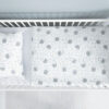 Amilian Kinderbettwäsche 2-teilig 100% Baumwolle Babybettwäsche für Baby Bettbezug 100x135cm, Kopfkissenbezug 40x60cm, Pusteblume weiß 100% Baumwolle - Image 4