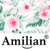 Amilian Kinderbettwäsche 2-teilig 100% Baumwolle Babybettwäsche für Baby Bettbezug 100x135cm, Kopfkissenbezug 40x60cm, Puder Rosa 100% Baumwolle - Image 7