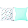 Amilian 2er Set: Kissenbezug, Kissenbezüge, Kissenhülle, Zierkissenbezug, Kopfkissenbezug für Sofa, Schlafzimmer, Deko Kissen, Dekorative Dekokissen, Sofakissen; 80X80 cm 31x31 inch Set 04 100% Baumwolle