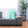 Amilian 2er Set: Kissenbezug, Kissenbezüge, Kissenhülle, Zierkissenbezug, Kopfkissenbezug für Sofa, Schlafzimmer, Deko Kissen, Dekorative Dekokissen, Sofakissen; 80X80 cm 31x31 inch Set 04 100% Baumwolle - Image 3