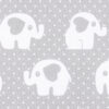 Stillkissen mit Füllung Baby 140 cm Bezug 100% Baumwolle mit Reißverschluss Elefant KLEIN Grau 100% Baumwolle Oberstoff 100% Polypropylen, Füllung 100% Polyester - Image 2