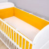 Bettumrandung Nestchen 360x30 cm Senfgelb Bettnestchen Baby Kantenschutz Oberstoff: 100% Baumwolle, Füllung: 100% Polyester - Image 2