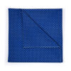 Spannbettlaken Spannbetttuch für Babybett Kinderbett Pünktchen Dunkelblau 120cm x 60cm 100% Baumwolle - Image 5