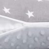 Kissen MIT FÜLLUNG Dekokissen Kuschlig Flauschig 40cm x 40cm Sternchen grau/grau 100% Baumwolle Oberstoff 100% Polypropylen, Füllung 100% Polyester - Image 6