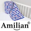 Bettumrandung Nestchen 360x30 cm Streifen Blau mit Anker Oberstoff: 100% Baumwolle, Füllung: 100% Polyester - Image 6