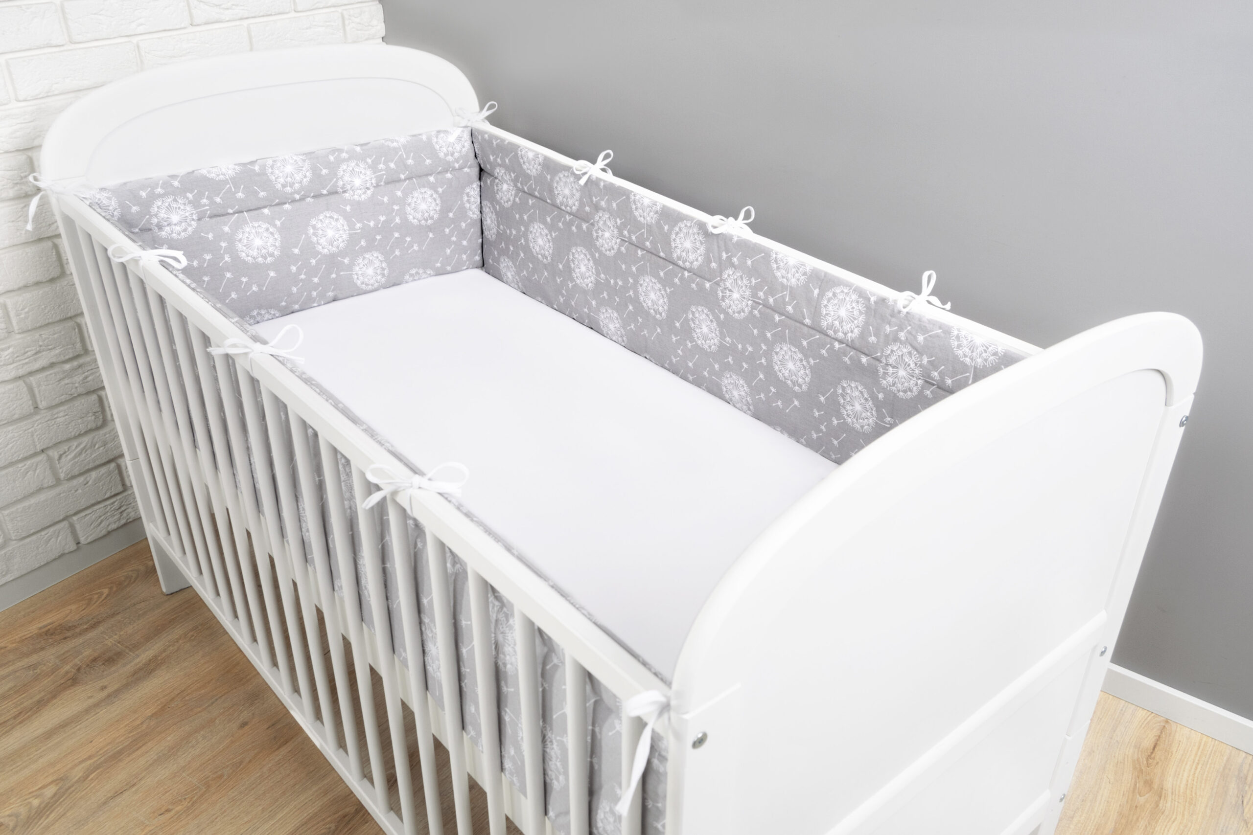 Bettumrandung Nestchen 360x30 cm Pusteblume Grau - Image 2