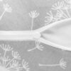 Stillkissen (60x42 cm) ink. Bezug Pusteblume Grau – Oberstoff 100% Baumwolle, Füllung 100% Polyester - Image 3
