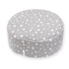 Sitzkissen Sitzpuff ca. Ø 40 cm 16 cm hoch für Kinder weiche Füllung Sternchen KLEIN Grau Oberstoff: 100% Baumwolle, Füllung: 100% Polyester Oberstoff: 100% Polyester, Füllung: 100% Polyester Oberstoff: 100% Polyester, Innenstoff: 100% Polypropylen, Füllung: 100% Polyester Oberstoff: 100% Polyester, Füllung: 100% Polyester