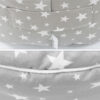 Sitzkissen Sitzpuff ca. Ø 40 cm 16 cm hoch für Kinder weiche Füllung Sternchen KLEIN Grau Oberstoff: 100% Baumwolle, Füllung: 100% Polyester Oberstoff: 100% Polyester, Füllung: 100% Polyester Oberstoff: 100% Polyester, Innenstoff: 100% Polypropylen, Füllung: 100% Polyester Oberstoff: 100% Polyester, Füllung: 100% Polyester - Image 3