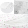 Sitzkissen Sitzpuff ca. Ø4 0 cm 16 cm hoch für Kinder weiche Füllung Sternchen KLEIN Rosa Oberstoff: 100% Baumwolle, Füllung: 100% Polyester Oberstoff: 100% Polyester, Füllung: 100% Polyester Oberstoff: 100% Polyester, Innenstoff: 100% Polypropylen, Füllung: 100% Polyester Oberstoff: 100% Polyester, Füllung: 100% Polyester - Image 4