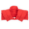Kirschkernkissen Nackenhörnchen mit Rückenteil und Stehkragen Nackenwärmer Rot Oberstoff: 100% Baumwolle, Füllung: 100% Kirschkern - Image 2