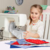 Baumwollstoff Meterware Stoffe Stoffreste zum Nähen Stoffpaket Paket: 7 Stück je 50x40cm SET 3 100% Baumwolle - Image 3