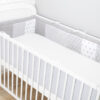 Bettumrandung Nestchen 180x30 cm MIX 14 Bettnestchen Baby Kantenschutz Oberstoff: 100% Baumwolle, Füllung: 100% Polyester - Image 4