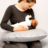 Stillkissen mit Füllung Baby 140 cm Bezug 100% Baumwolle mit Reißverschluss Sternchen Groß Rosa 100% Baumwolle Oberstoff 100% Polypropylen, Füllung 100% Polyester - Image 4