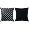 2er Set Dekorative Kissen 80×80 cm Dekokissen mit Füllung Set 13 100% Baumwolle Oberstoff 100% Polypropylen, Füllung 100% Polyester