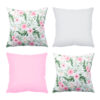 4er Set Dekorative Kissen 40×40 cm Dekokissen mit Füllung Set 02 100% Baumwolle Oberstoff 100% Polypropylen, Füllung 100% Polyester