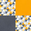 4er Set Dekorative Kissen 45×45 cm Dekokissen mit Füllung Set 06 100% Baumwolle Oberstoff 100% Polypropylen, Füllung 100% Polyester - Image 8