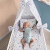 Amilian Baby Bettwäsche 7tlg Set mit Nestchen Kinderbettwäsche 100x135 Himmel Betthimmel Kinder Bettwäsche Babybettwäsche für Baby Lichtung (Vollstoffhimmel) 100% Baumwolle 100% Baumwolle Oberstoff: 100% Baumwolle, Füllung: 100% Polyester Oberstoff: 100% Baumwolle, Füllung: 100% Polyester - Image 7