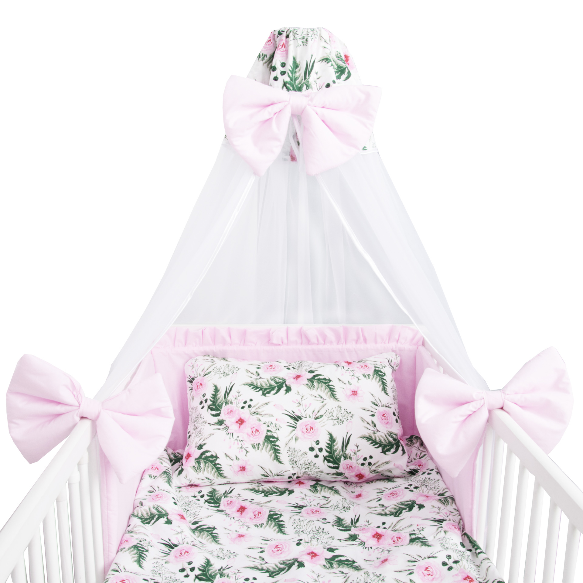 Baby Bettwäsche Bettset mit Nestchen Kinderbettwäsche Himmel 100x135cm NEU 