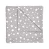 Spannbettlaken Spannbetttuch für Babybett Kinderbett Sternchen KLEIN Grau 140cm x 70cm 100% Baumwolle - Image 5