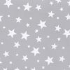 Spannbettlaken Spannbetttuch für Babybett Kinderbett Sternchen KLEIN Grau 140cm x 70cm 100% Baumwolle - Image 6