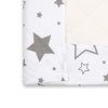 Spannbettlaken Spannbetttuch für Babybett Kinderbett Gute Nacht Grau 120cm x 60cm 100% Baumwolle - Image 4