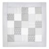 Amilian Krabbeldecke Patchworkdecke Spieldecke Decke (M032) (145x145 cm) Oberstoff: 100% Baumwolle, Füllung: 100% Polyester