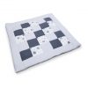 Amilian Baby Krabbeldecke Patchworkdecke als Geschenk Spieldecke Laufgittereinlage Kuscheldecke Spielmatte Matte Baumwolle Patchwork M104 (125x125cm) Oberstoff: 100% Baumwolle, Füllung: 100% Polyester - Image 5