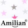 Amilian Kinderbettwäsche 2-teilig 100% Baumwolle Babybettwäsche für Baby Bettbezug 100x135cm, Kopfkissenbezug 40x60cm, Sternchen Groß Rosa 100% Baumwolle - Image 7
