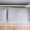Amilian Kinderbettwäsche 2-teilig Babybettwäsche für Baby Bettbezug 100x135cm, Kopfkissenbezug 40x60cm, Sternchen Grau auf Weiß Sternchen Grau 100% Baumwolle - Image 4