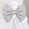 Amilian Baby Bettwäsche 7tlg Set mit Nestchen Kinderbettwäsche 100x135 Betthimmel Stern (A3)/ Sternchen Weiß auf Rosa (Chiffonhimmel) 100% Baumwolle 100% Polyester Oberstoff: 100% Baumwolle, Füllung: 100% Polyester Oberstoff: 100% Baumwolle, Füllung: 100% Polyester - Image 6