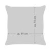 Amilian Dekokissen Kissenbezug Kissen 40cm x 40cm Tupfen Grau 100% Baumwolle - Image 6