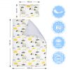Amilian Kinderbettwäsche 2-teilig 100% Baumwolle Babybettwäsche für Baby Bettbezug 100x135cm, Kopfkissenbezug 40x60cm, Siedlung 100% Baumwolle - Image 2