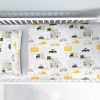 Amilian Kinderbettwäsche 2-teilig 100% Baumwolle Babybettwäsche für Baby Bettbezug 100x135cm, Kopfkissenbezug 40x60cm, Siedlung 100% Baumwolle - Image 4