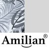 Amilian Kinderbettwäsche 2-teilig 100% Baumwolle Babybettwäsche für Baby Bettbezug 100x135cm, Kopfkissenbezug 40x60cm, Monstera Grau 100% Baumwolle - Image 7