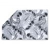 Amilian Dekokissen Kissenbezug Kissen 60cm x 40cm Monstera Grau 100% Baumwolle - Image 4