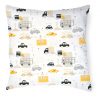 Amilian Dekokissen Kissenbezug Kissen 80cm x 80cm Siedlung 100% Baumwolle